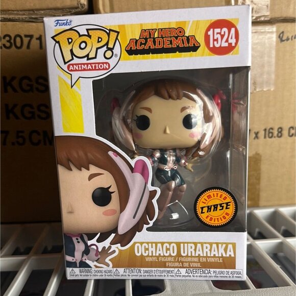 Funko POP! My Hero Academia MHA Anime Ochaco Uraraka Metallic Chase #1524 - Picture 2 of 7